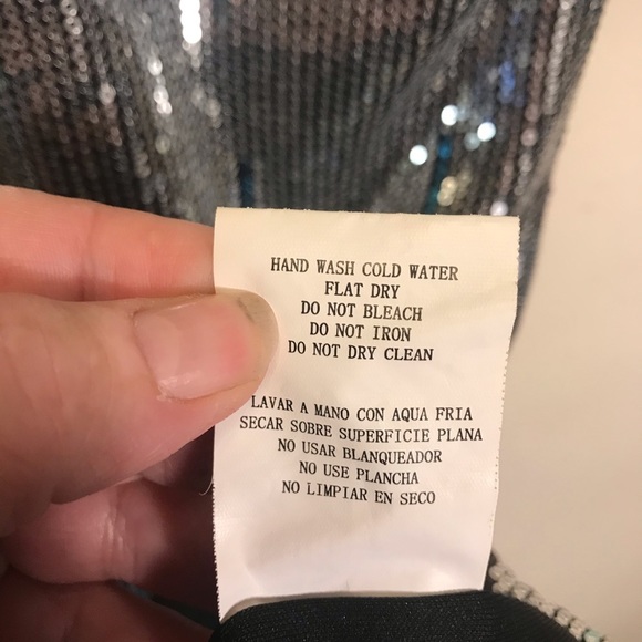 Lily Rose Sequin SleevelessParty Dress - Picture 5 of 5